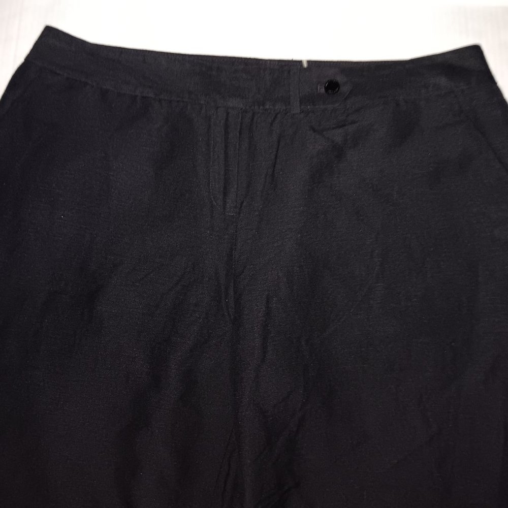 CALVIN KLEIN LINEN BLEND WOMEN'S PANTS